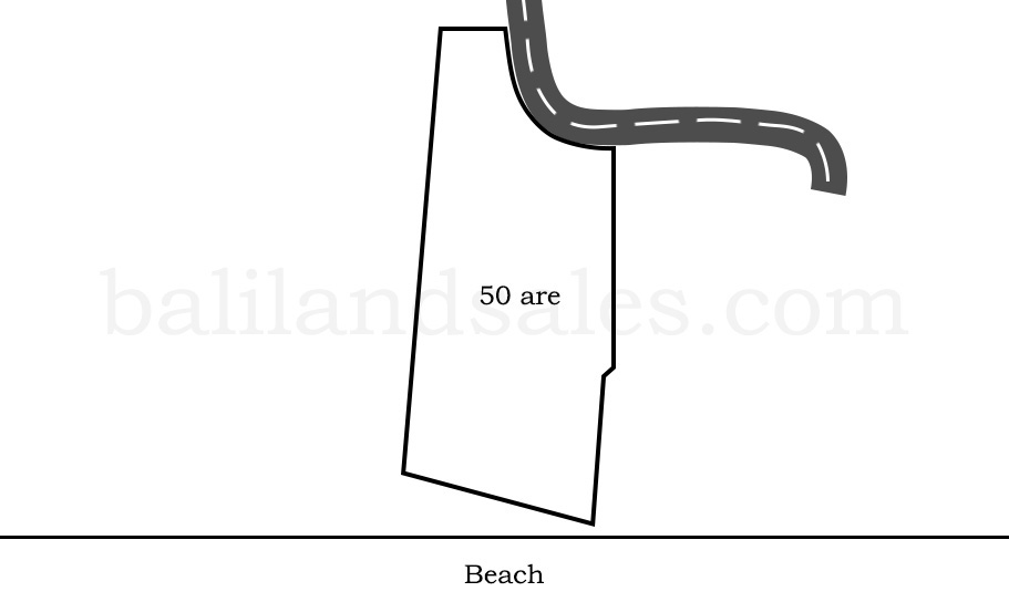 Cheap Land for sale in canggu beachside