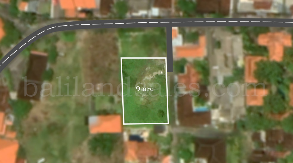 9 Are Land for Leasehold in West Sanur