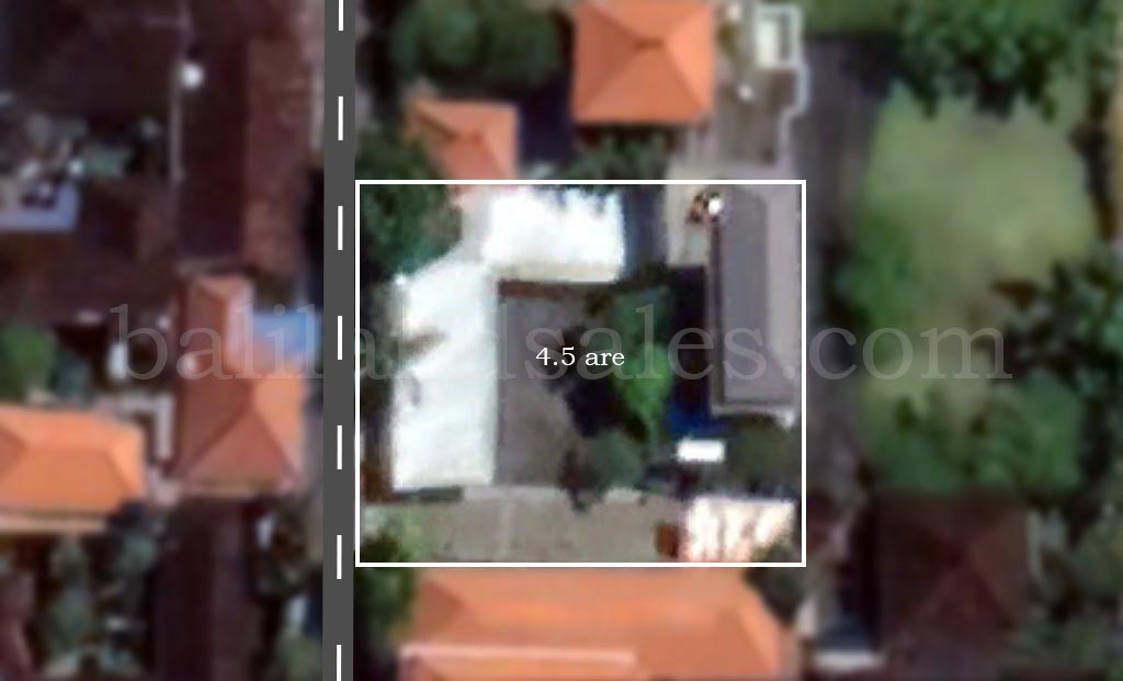 4.5 Are land for Sale in Sanur near beach